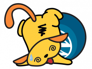 One of the many fantastic Wapuu image from the talk